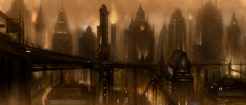 Illustration for article titled Where Does Batman Get All This Wonderful Concept Art?